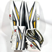 Brians Gnetik 3 - Ensemble complet de gardien de but senior Pro Stock d'occasion (noir/jaune)