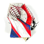 CCM Extreme Flex 5 - Gant de gardien de but Pro Stock d'occasion - (Bleu/Rouge/Blanc)