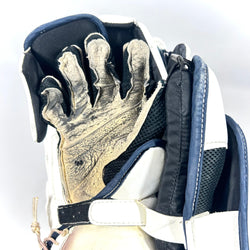 CCM Extreme Flex 4 - Bloqueur de gardien d'occasion (blanc/bleu marine/rouge)