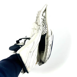 CCM Extreme Flex 5 - Gant de gardien d'occasion (bleu marine/blanc/or)