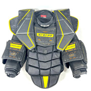 CCM Premier - Plastron de gardien de but Pro Stock d'occasion (noir/jaune)
