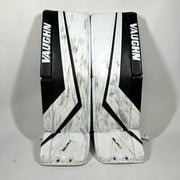 Vaughn SLR2 - Jambières de gardien de but Pro Stock d'occasion (blanc/noir)