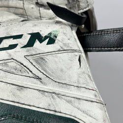 CCM Extreme Flex 4 - Gant de gardien de but Pro Stock d'occasion (vert)