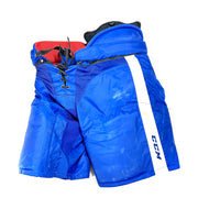 CCM HP45X - Pantalon de hockey Pro Stock d'occasion de la LNH - Maple Leafs de Toronto (bleu/blanc)