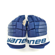 Bauer Pro Series - Gants Pro Stock d'occasion (bleu marine)
