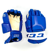 CCM HG50PP - Gant de hockey Pro Stock (bleu/blanc)
