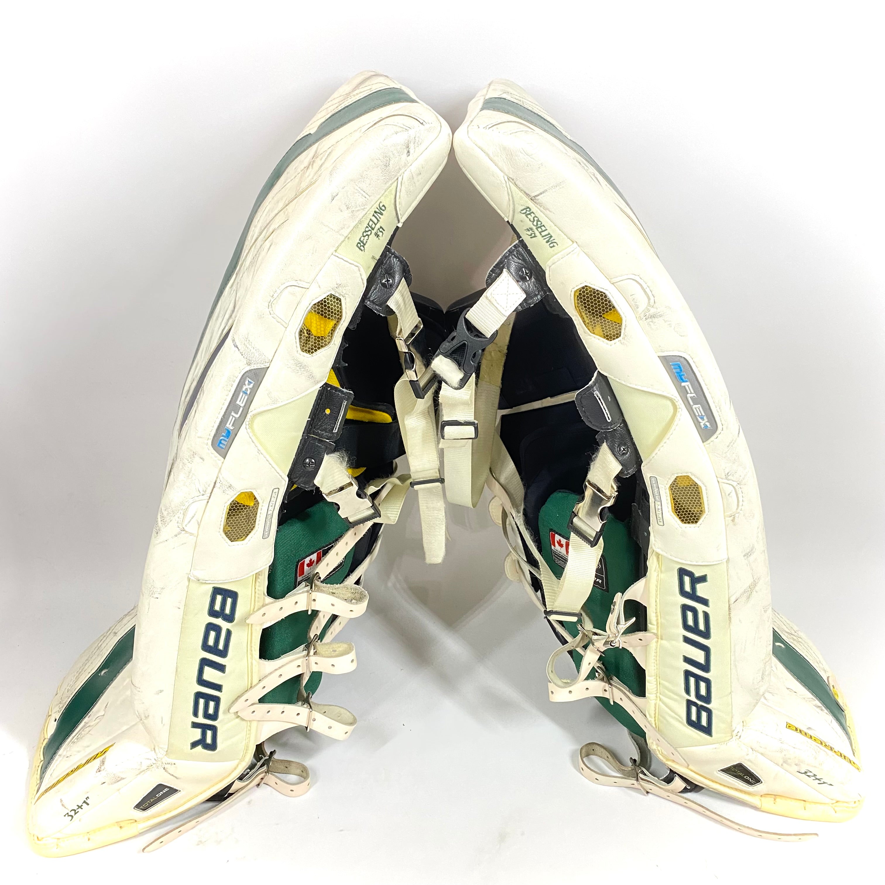 Bauer Supreme TotalOne  - Used Pro Stock Goalie Pads