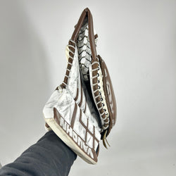 Vaughn Velocity VE8 - Gant de gardien de but Pro Stock d'occasion (blanc/marron)