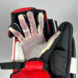CCM Extreme Flex 6 - Bloqueur de gardien standard d'occasion (blanc/rouge/noir)