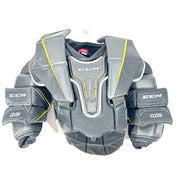 CCM AXIS - Plastron de gardien de but Pro Stock d'occasion (noir)