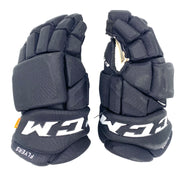 CCM HGJSPP - Gant de qualité supérieure d'occasion NHL Pro Stock (noir)