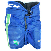 CCM HP31 - Pantalon de hockey CHL Pro Stock d'occasion (bleu/vert)