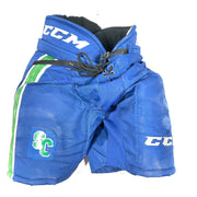 CCM HP30 - Pantalon de hockey CHL Pro Stock d'occasion (bleu/vert)