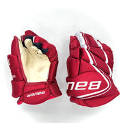 Bauer Vapor 1X Pro Lite - NCAA Pro Stock Glove (Maroon/White)