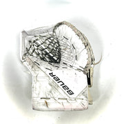 Bauer Supreme Mach - Gant de gardien Pro Stock d'occasion (blanc)