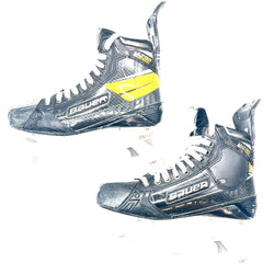 Patins de hockey Bauer Supreme Ultrasonic d'occasion de la LNH (tailles 9.5E/9.375E)