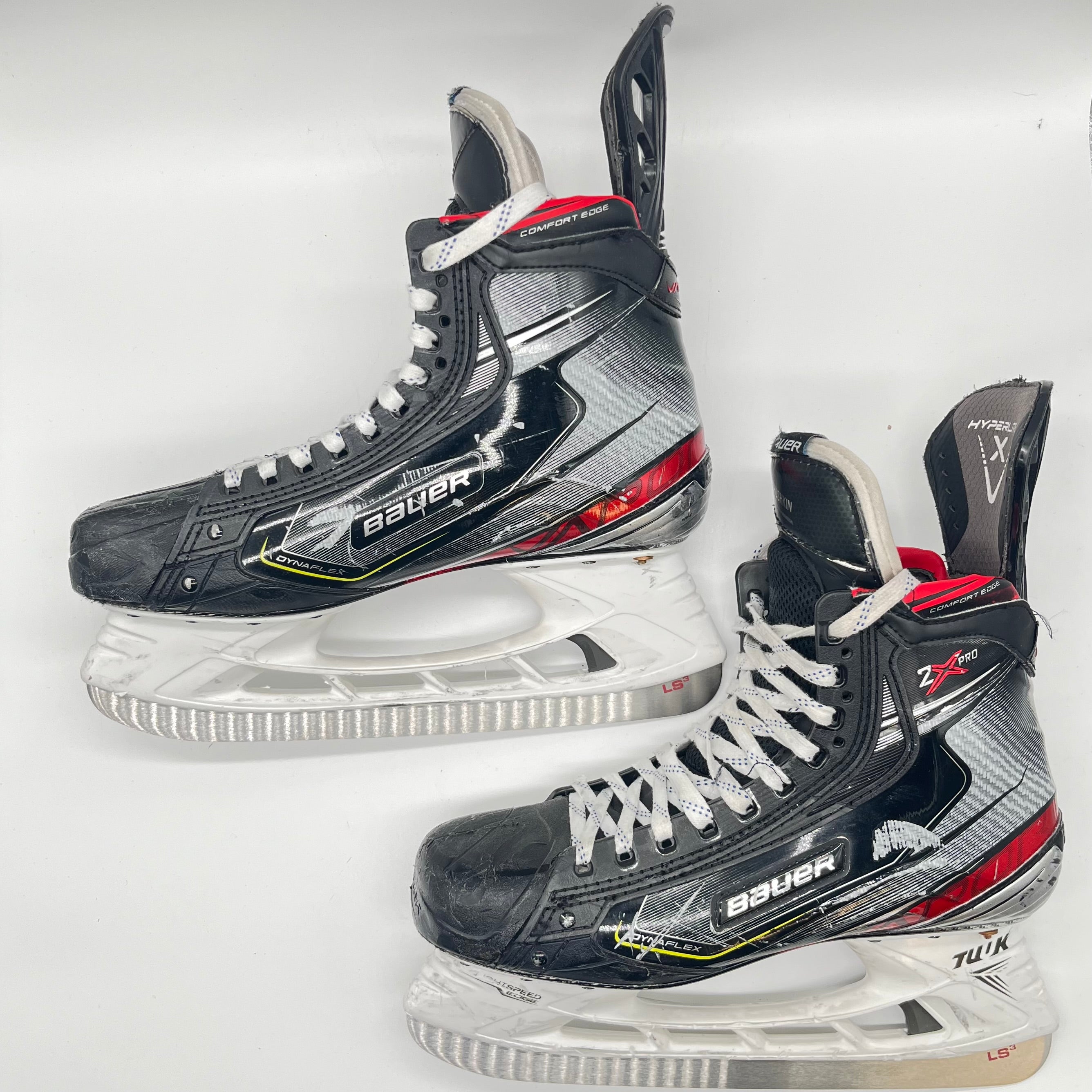 Bauer Vapor 2X Pro – Patins de hockey d'occasion NHL Pro Stock – Valeri Nichunskin