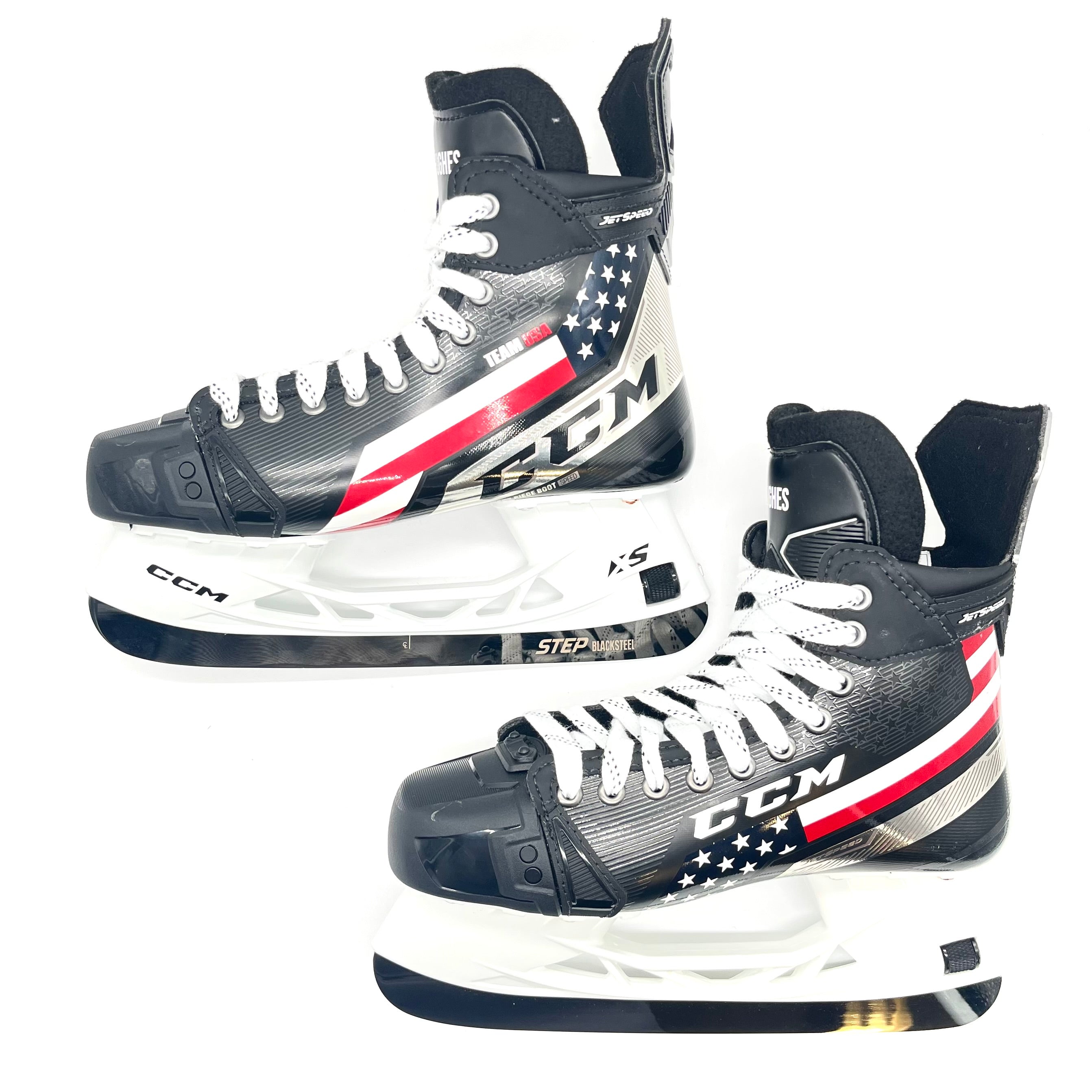 CCM Jetspeed FT4 Pro - Pro Stock Hockey Skates - Size 9 - *Team USA Graphic*