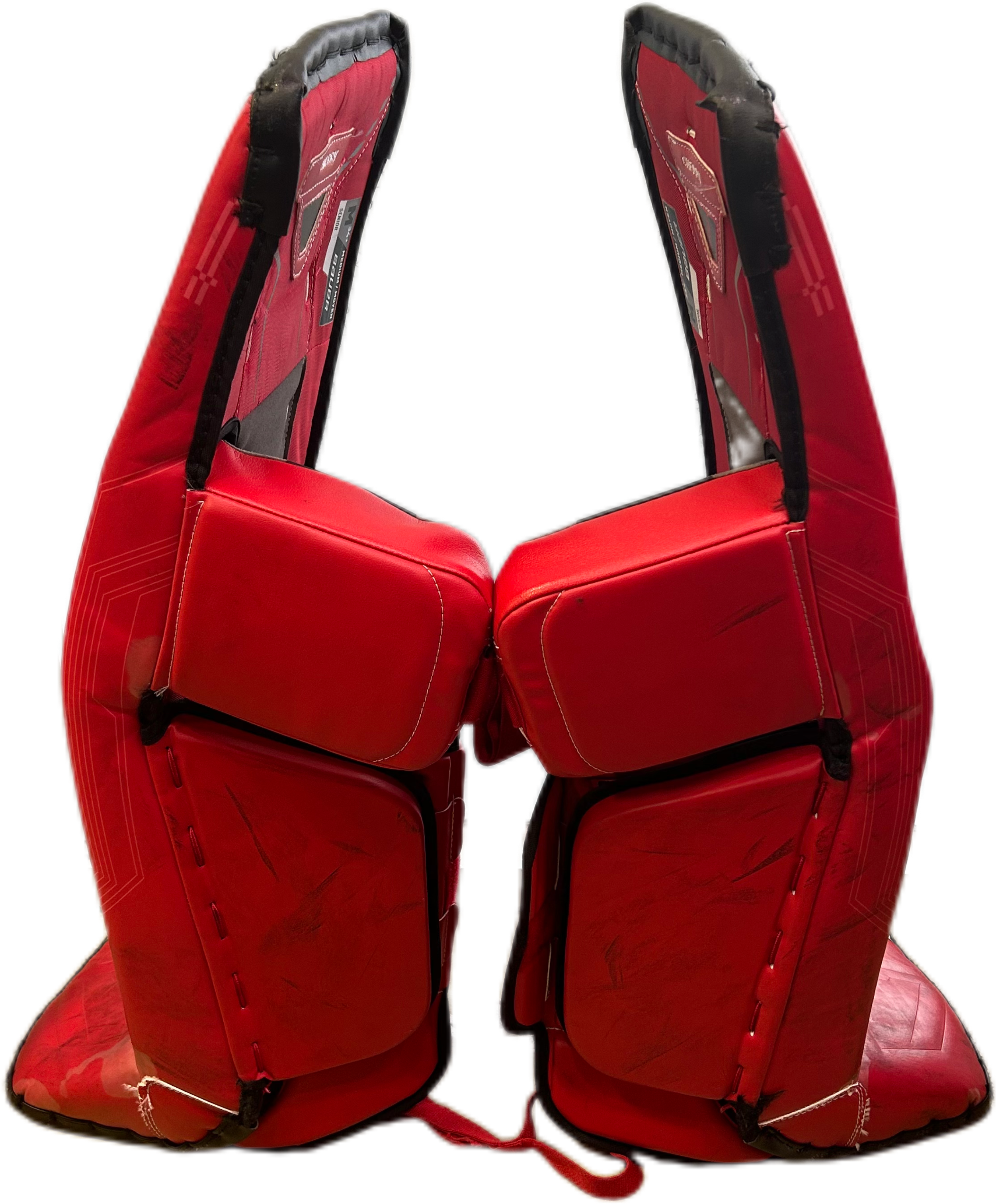 Bauer Supreme Mach - Used Pro Stock Full Set (White/Red/Black)