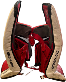 Bauer Supreme Mach - Ensemble complet Pro Stock d'occasion (blanc/rouge/noir)