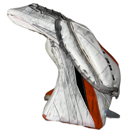 TRUE L20.2 - Ensemble complet de gardien de but Pro Stock d'occasion (blanc/orange/noir)