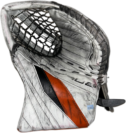 TRUE L20.2 - Ensemble complet de gardien de but Pro Stock d'occasion (blanc/orange/noir)