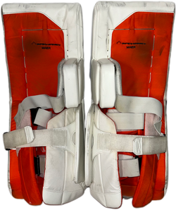 TRUE L20.2 - Ensemble complet de gardien de but Pro Stock d'occasion (blanc/orange/noir)