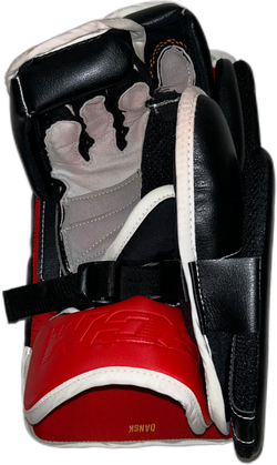 CCM Extreme Flex 5 - Ensemble complet de gardien de but Pro Stock d'occasion (blanc/noir/rouge/jaune)