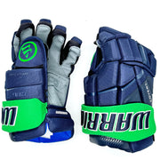 Warrior Covert QR6 - Gant d'équipe - Florida Everblades ECHL (bleu marine/vert)