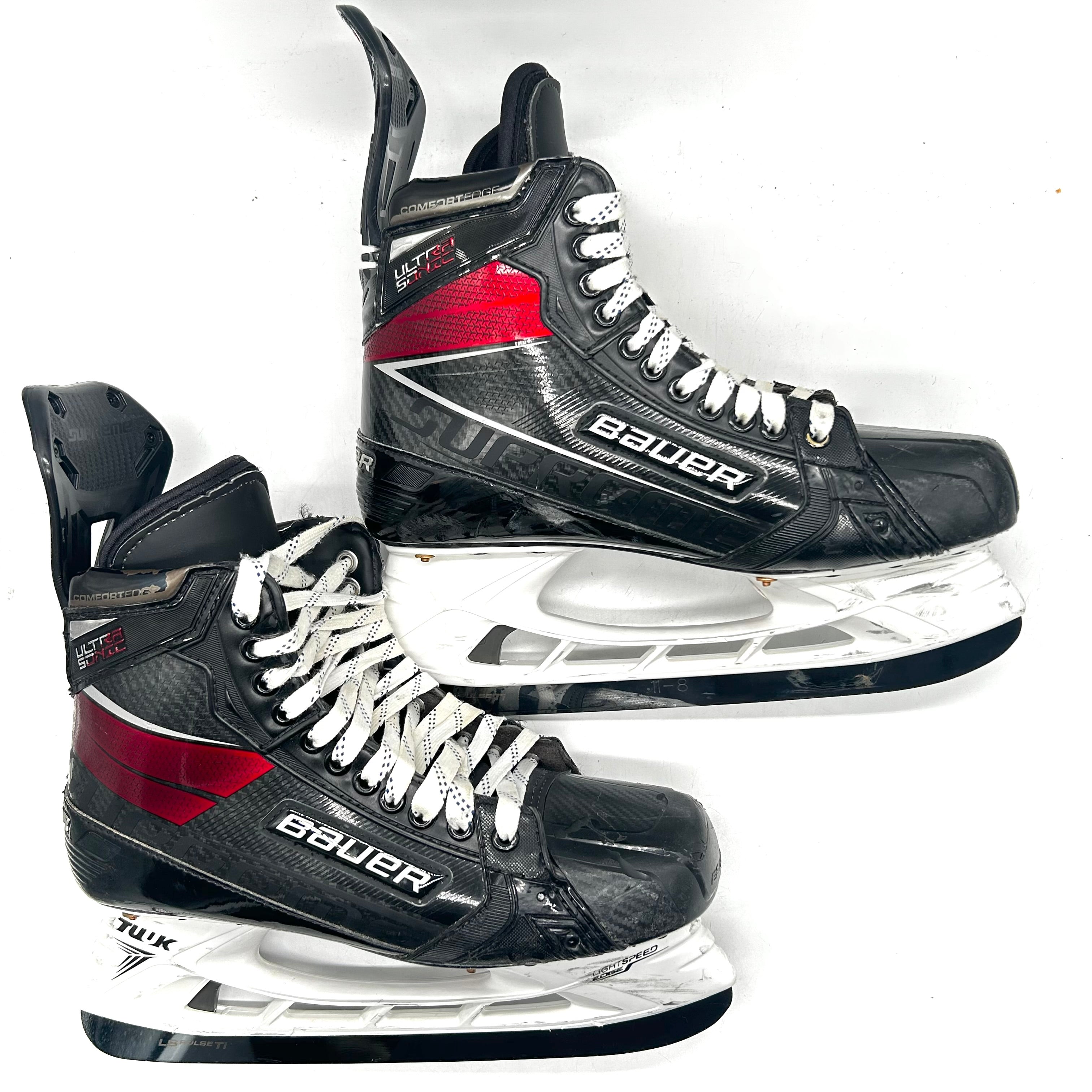 Bauer Supreme Ultrasonic - Used NHL Pro Stock Skates - Jordan Staal - Size 10.75E