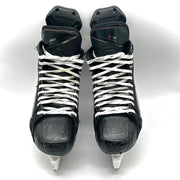 Bauer Supreme Mach - Patins NHL Pro Stock d'occasion - Seth Jarvis - Taille L : 7,25D/R : 7,5D
