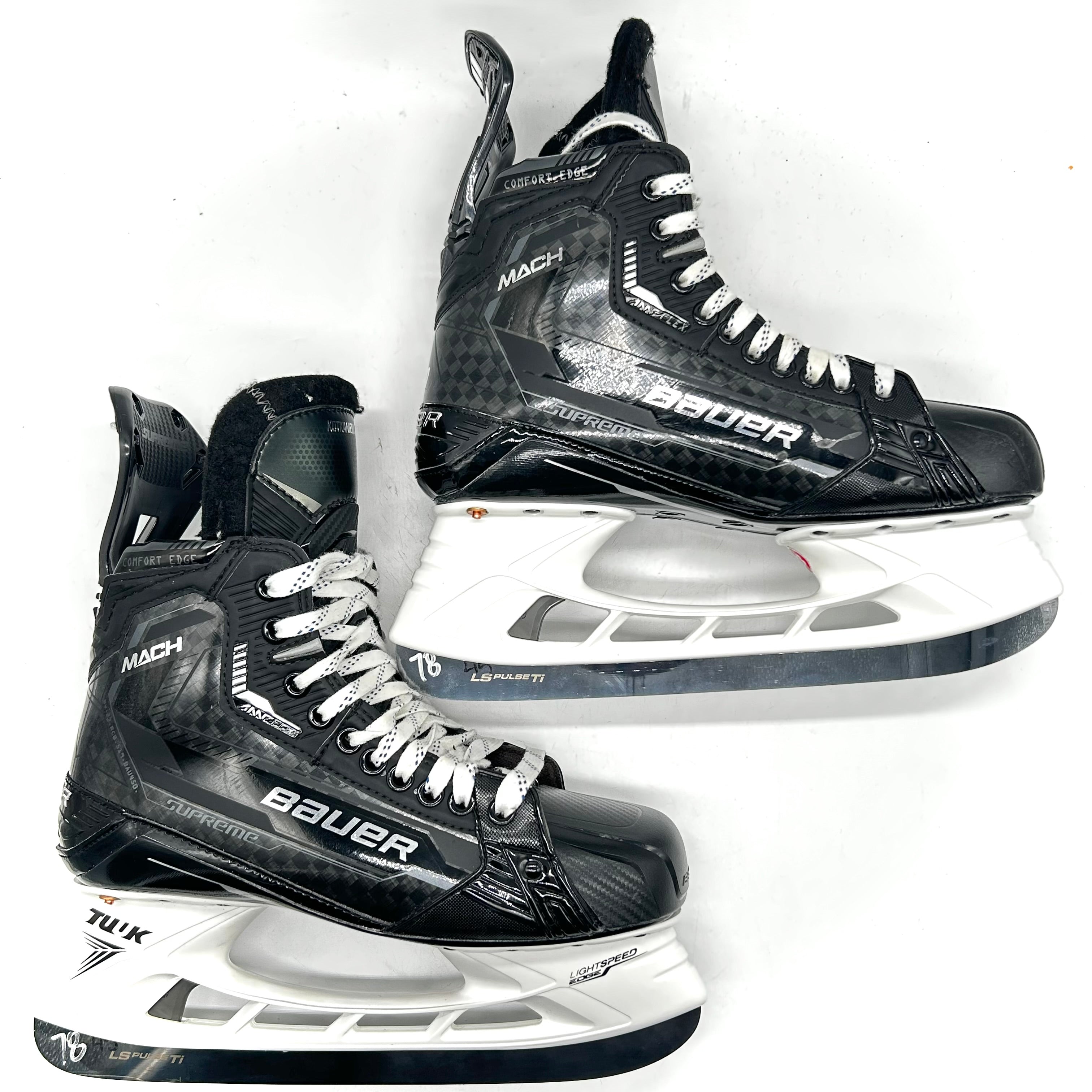 Bauer Supreme Mach - Used NHL Pro Stock Skates - Jesperi Kotkaniemi - Size 8 7/8D #2