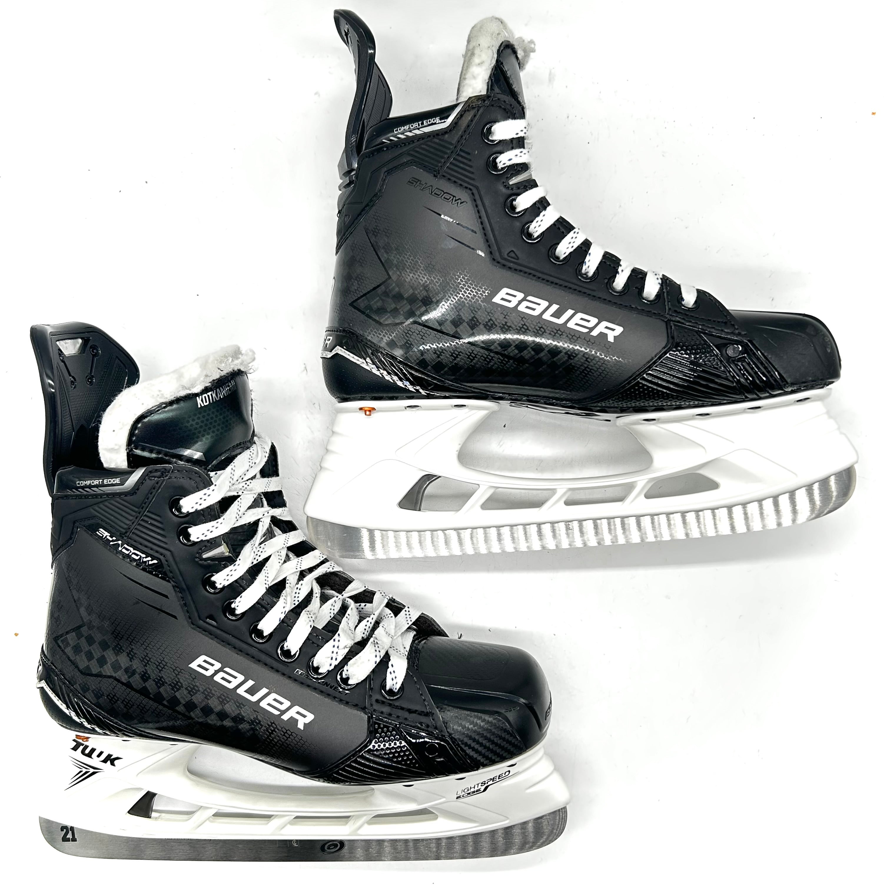 Bauer Supreme Shadow - Used NHL Pro Stock Skates - Jesperi Kotkaniemi - Size 8 7/8D #2