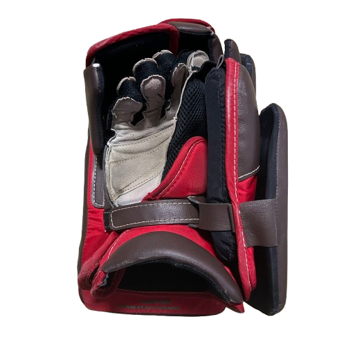 True L20.2 - Bloqueur de gardien de but Pro Stock d'occasion (marron/blanc/rouge)
