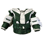 Bauer Vapor Hyperlite - Plastron de gardien de but Pro Stock d'occasion (vert/blanc)