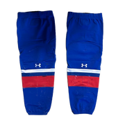 NCAA - Chaussettes de hockey Under Armour d'occasion (bleu/blanc/rouge) n° 2