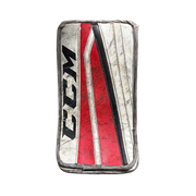CCM Extreme Flex II - Bloqueur de gardien de but professionnel d'occasion (blanc/rouge/noir)