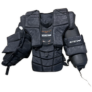 CCM Pro - Plastron de gardien de but Pro Stock d'occasion (noir)