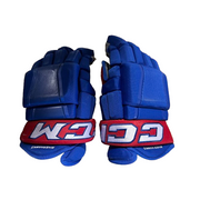 CCM HG97PP - Gant de hockey Pro Stock d'occasion (bleu/rouge) n° 2