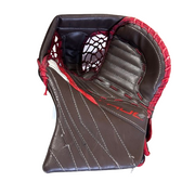 TRUE L20.2 - Gant de gardien de but Pro Stock d'occasion (marron/rouge)