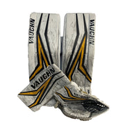 Vaughn Ventus SLR3 - Pro Stock Goalie Pads - Full Set (White/Yellow/Black)