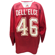 LNH - Maillot d'entraînement Adidas des Canadiens de Montréal d'occasion (rouge)