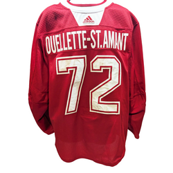NHL - Used Adidas Montreal Canadiens Practice Jersey (Red)
