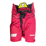 CCM HPTK - Pantalon de hockey NCAA Pro Stock (rouge/blanc/gris)