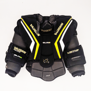 Vaughn SLR2 Pro Carbon - Plastron de gardien de but Pro Stock d'occasion (noir/jaune)