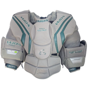Vaughn Ventus SLR2 Pro Carbon – Plastron de gardien de but Pro Stock d'occasion (gris/vert)