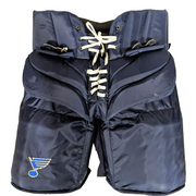 Vaughn - NHL Pro Stock Hockey Goalie Pant - St. Louis Blues (Navy)