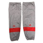 NCAA - Chaussettes de hockey Adidas d'occasion (gris/rouge)