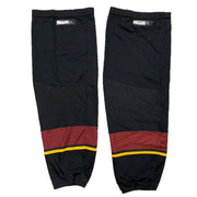 AHL - Nouvelles chaussettes de hockey CCM - Cleveland Monsters (noir/marron/jaune)
