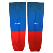 OHL - Chaussettes de hockey usagées (bleu/rouge)